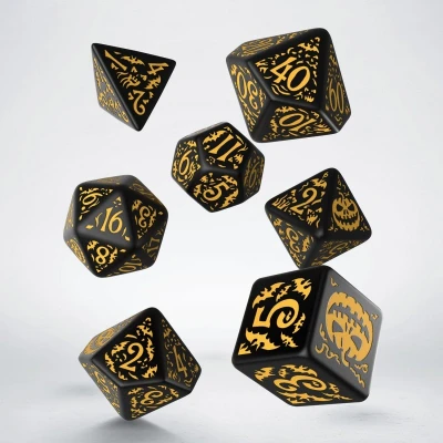 Afbeelding van Halloween Glow in the Dark polydice set