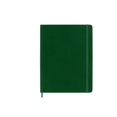 Afbeelding van Notitieboek Moleskine XL 190x250mm lijn soft cover myrtle green