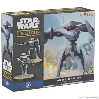 Afbeelding van Star Wars Legion Aqua Droid Unit Expansion Unpainted Requires Assembly