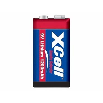 Afbeelding van Hückmann 9v Lithium Batterij 131347 1200mAh voor Rookmelder (1 Pcs., 1200 mAh), Batterijen