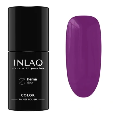 Afbeelding van INLAQ® UV nagellak, verschillende kleuren, pasteltinten, collectie Crazy Rainbow gelnagellak Tawny Port kleur 6 ml