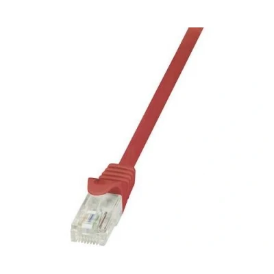 Image de LogiLink EconLine cordon de raccordement 50 cm rouge