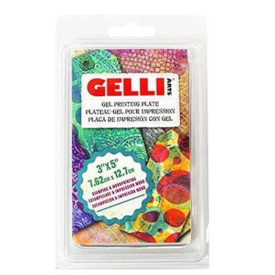 Afbeelding van Gelli Arts Gel Printing Plate 7.6x12.7cm GEL3X5