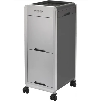Afbeelding van Efalock eNobile Trolley Antraciet grijs