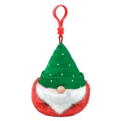 Afbeelding van TY Beanie Boo&#039;s Clip Christmas Gnome Green Hat 7 cm 1 stuk