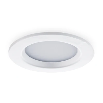 Afbeelding van LED Paneel Plafondlamp 9W, Rond 12cm, Warm Wit, Inbouw