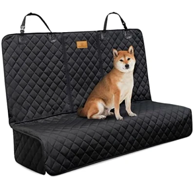 Afbeelding van AMZPET Schoon, beschermende deken voor honden de achterbank, ideaal huisdieren, kinderzitjes, taxi, krassen, beschermhoes bijna alle auto&#039;s en SUV&#039;s (universele grootte) zwart, reisaccessoires