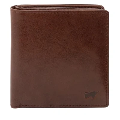 Afbeelding van Braun Büffel Portemonnee Arezzo RFID Carré 8CS Wallet Tobacco Bruine
