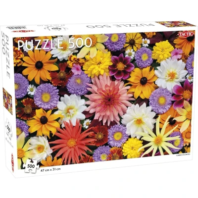 Afbeelding van Puzzel Lover&#039;s Special: Garden Flowers 500 stukjes