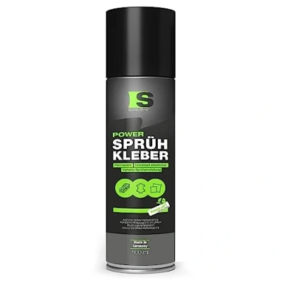 Afbeelding van Spraytive Power spuitlijm 1 x 500 ml, voor textiel, vlies, schuim, leer, dakhemel, tapijt, papier en meer, permanente lijm met variabele sproeiinstelling