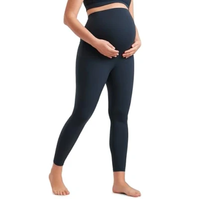 Afbeelding van CRZ YOGA Butterluxe Maternity Leggings over the Belly 63/71cm Zachte zwangerschapslegging True Navy 38, Echte marine