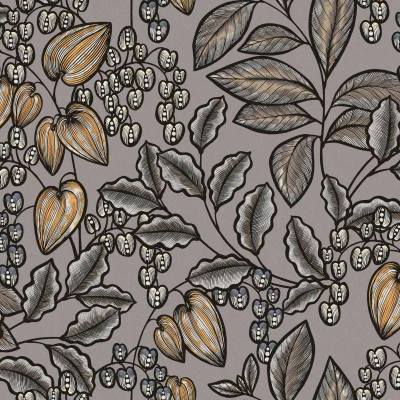 Afbeelding van UNI BEHANG Modern beige creme &quot;Architects Paper&quot; A.S. Création Jungle Chic