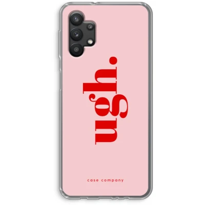Afbeelding van Case Company® hoesje geschikt voor Samsung Galaxy A32 5G Ugh Soft Cover Telefoonhoesje Bescherming aan alle Kanten en Schermrand