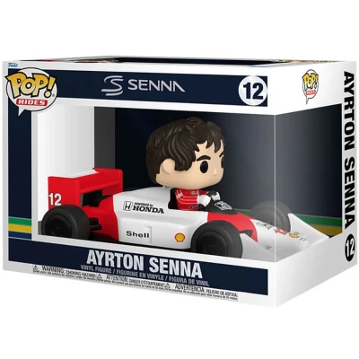 Afbeelding van Funko Pop! Rides Super Deluxe : Ayrton Senna McLaren Figurine en vinyle à collectionner Idée cadeau Produit officiel Jouets pour enfants et adultes Fans de sport modèle