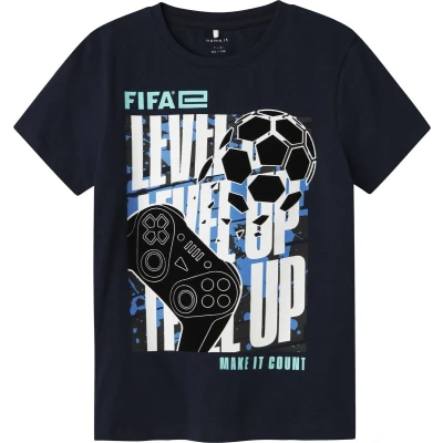 Afbeelding van NAME IT NKMADIAN FIFAE SS TOP BOX VDE Jongens T shirts