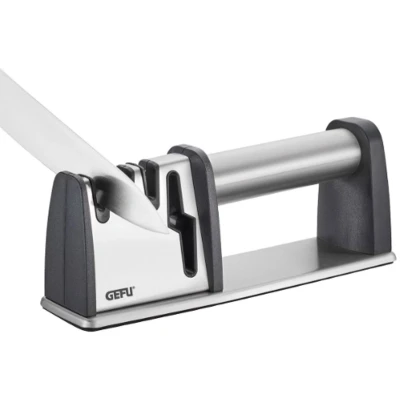 Afbeelding van Messenslijper, Handmatig, 4 in 1, Ook Geschikt voor Scharen GEFU COLT PRO