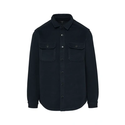 Afbeelding van QS MIT Brusttaschen Lichte jas, Heren, Maat: Small, Navy