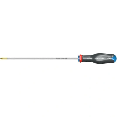 Image de FACOM ATD2X250 Tournevis ProTwist pour vis cruciformes Pozidriv avec lame ronde PZ2 x 250 mm