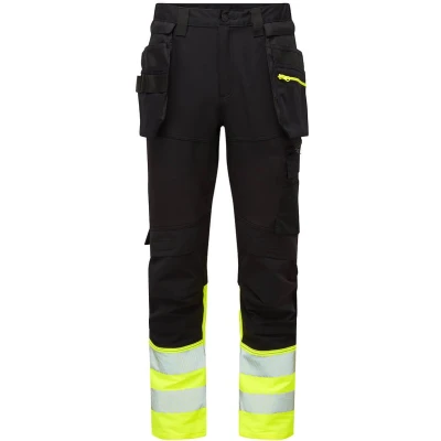 Afbeelding van DX4 Hi Vis Broek klasse 1 met afneembare holsterzakken maat 44, Yellow