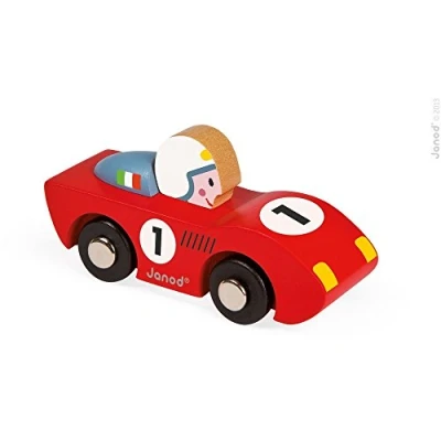 Afbeelding van Janod Story Racing Speed (3 rood en 3 blauw)