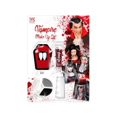 Image de Set maquillage vampire adulte Halloween taille unique
