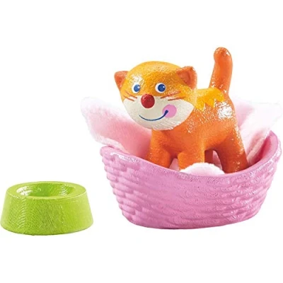 Image de Little Friends maison Kat Kikide poupée filles 5 cm orange