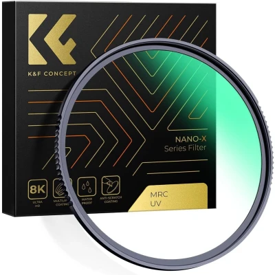 Afbeelding van K&amp;F Concept 82mm Nano X HD MRC UV filter