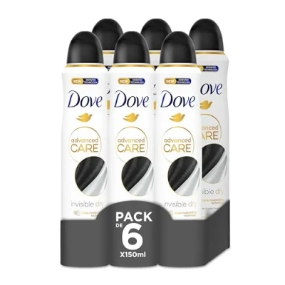 Afbeelding van Dove Advanced Care Original Invisible Dry Protection deodorant, 72 uur, spray, 150 ml, 6 stuks