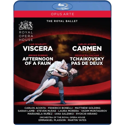Afbeelding van Royal Ballet &amp; Opera House Viscera Carmen Faun Pas De Deux (Blu ray)