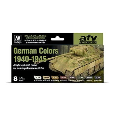 Afbeelding van Model Air German Colors 1940 1945 8 kleuren 17ml 71206
