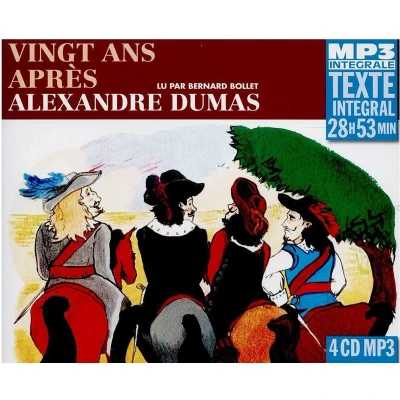 Afbeelding van Bernard Bollet Alexandre Dumas: Vingt Ans Apres (Integrale Mp3) (4 DVD)