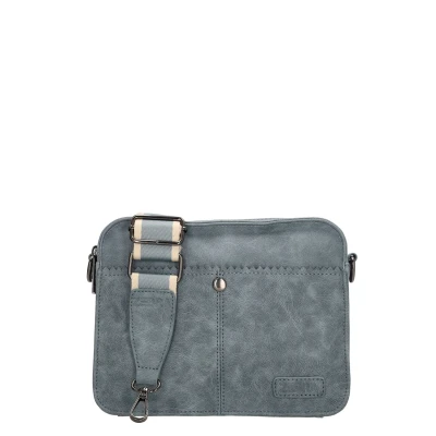 Afbeelding van Zebra Trends Cynthia Shoulderbag jeansblue Damestas