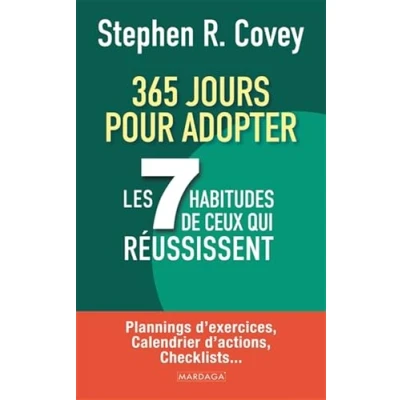Afbeelding van 365 jours pour adopter les 7 habitudes de ceux qui reussisse