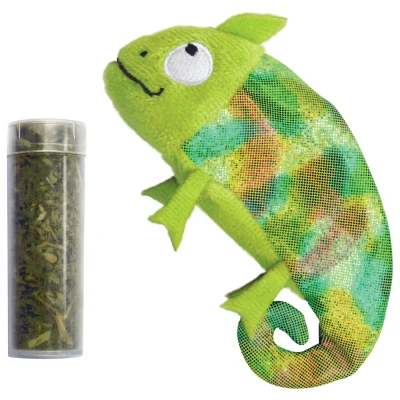 Afbeelding van Kong Kameleon Met Catnip Hervulbaar 6,5X11,5X2,5 CM