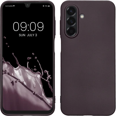 Afbeelding van kwmobile telefoonhoesje geschikt voor Samsung Galaxy A26 5G Hoesje smartphone Back cover in metallic braam