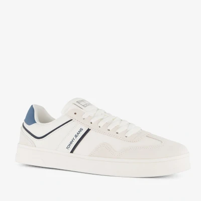 Afbeelding van Tommy Jeans THE Greenwich Sneakers laag, Heren, Maat: 44, Ocean storm Leer en imitatieleer