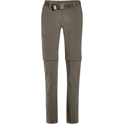 Afbeelding van Inara Slim Zip Wandelbroek Dames Teak 000 42 Bruin
