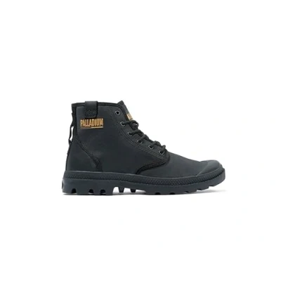 Afbeelding van Palladium Pampa enkellaars uniseks, zwart.