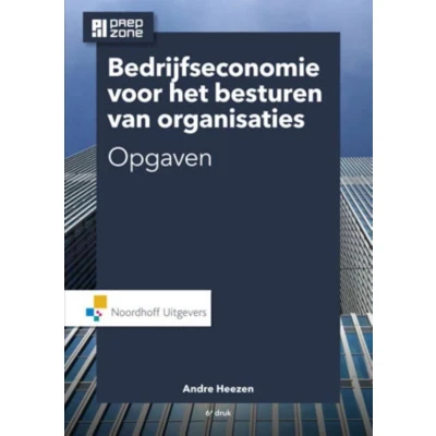 Afbeelding van Bedrijfseconomie Opgaven