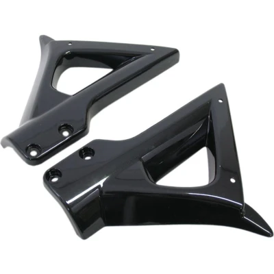 Afbeelding van Voorspatbord beugelset Peugeot Vivacity tot bj.2008 zwart metallic