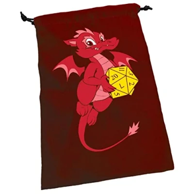 Afbeelding van Deluxe Dice Bag Dragon Steve Jackson Games