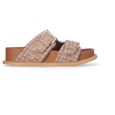 Afbeelding van LIU JO Loren 09 Muiltjes beige, Dames, Maat: 39, Beige Polyester