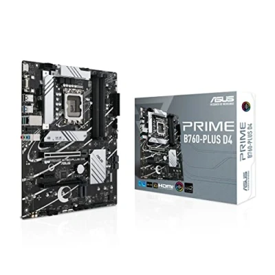 Afbeelding van Asus PRIME B760 PLUS D4 Moederbord Socket Intel 1700 Vormfactor ATX chipset Intel®