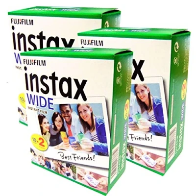 Afbeelding van Fujifilm Instant Foto Film 60 voor Instax Wide 210 200 100 300