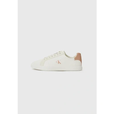 Afbeelding van Calvin Klein PRO CUPS Sneakers laag, Dames, Maat: 36, White/tuscany Leer en imitatieleer