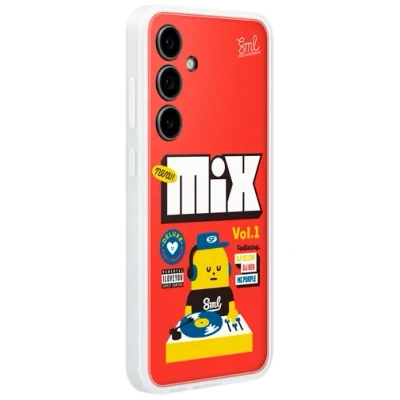 Afbeelding van Samsung Flipsuit TPU Back Cover Rood Galaxy S24 FE