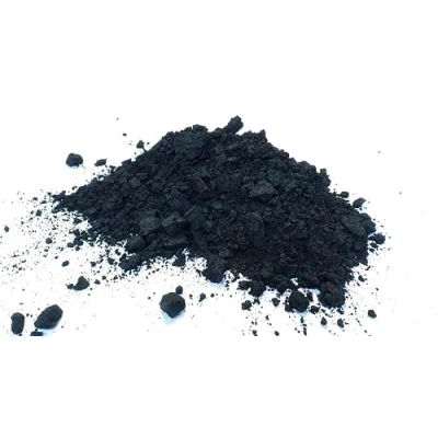 Afbeelding van Houtskoolpoeder [kastanje], 100 µm, kastanjekoolgranulaat, houtskoolpoeder, 500 g