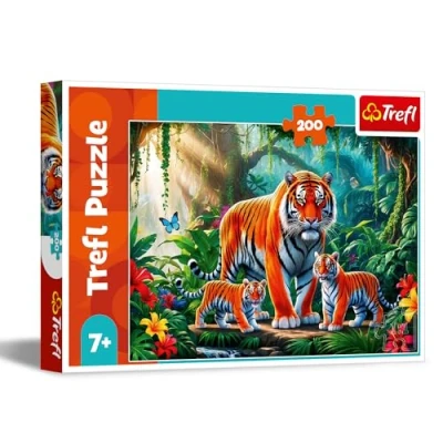 Afbeelding van Trefl 200 Tiger habits/ Trefl_FSC Mix 70%.