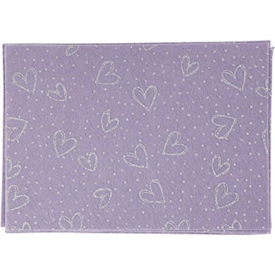 Afbeelding van Hobbyvilt, A4 21x30 cm, dikte 1 mm, 10 vellen, paars