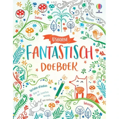 Afbeelding van Uitgeverij usborne fantastisch doeboek